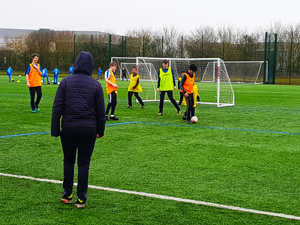 Kicking off half term at Reading Football Club - Brighter Futures For